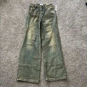 NWT PacSun Jessie high rise baggy Relaxed Jeans with Vintage Appeal